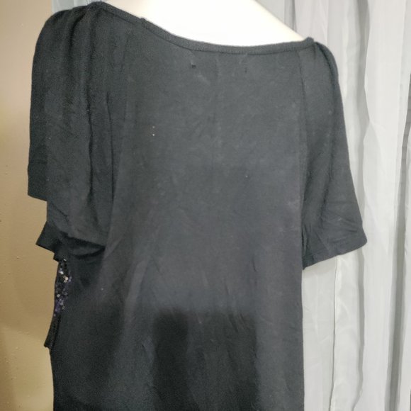 14th Place - Soft and Comfy Black Blouse - Picture 6 of 8